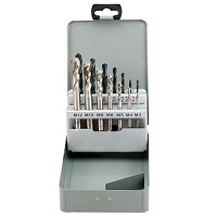 HSS Metric Spiral Tap & Drill 14pcs Set M3-M12